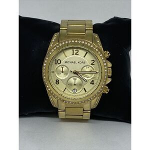 Michael Kors Blair MK5166 Women's Gold Stainless Steel Analog Dial Watch MP815